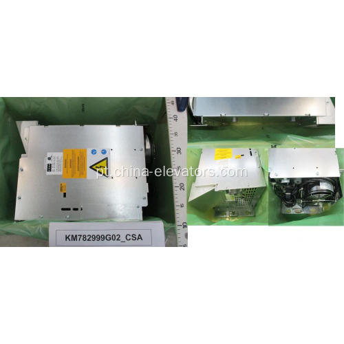 KM782999G02 V3F25 Drive 80a para elevadores Kone